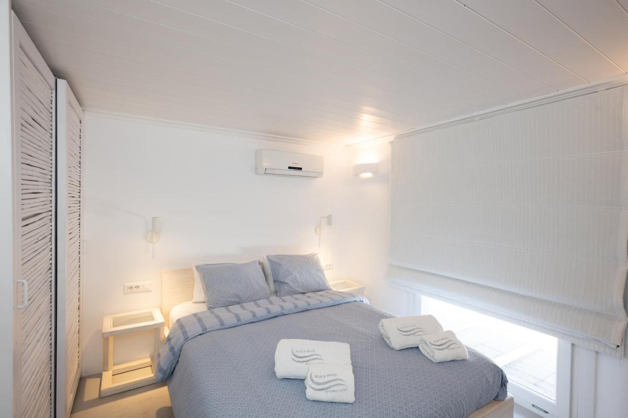 Blue, White And Grey Suites Ornos  Extérieur photo