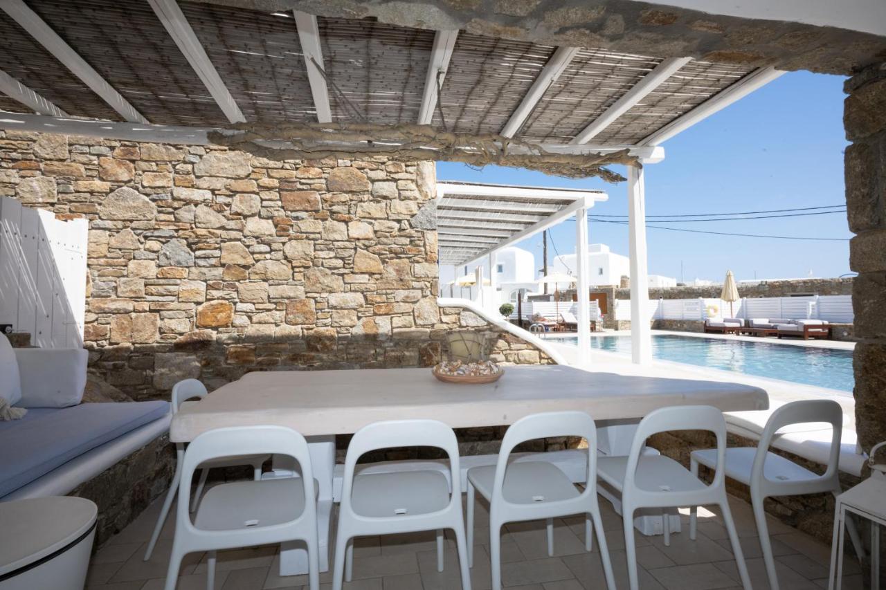 Blue, White And Grey Suites Ornos  Extérieur photo