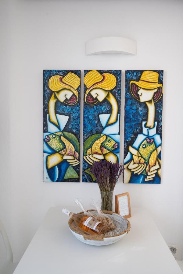 Blue, White And Grey Suites Ornos  Extérieur photo